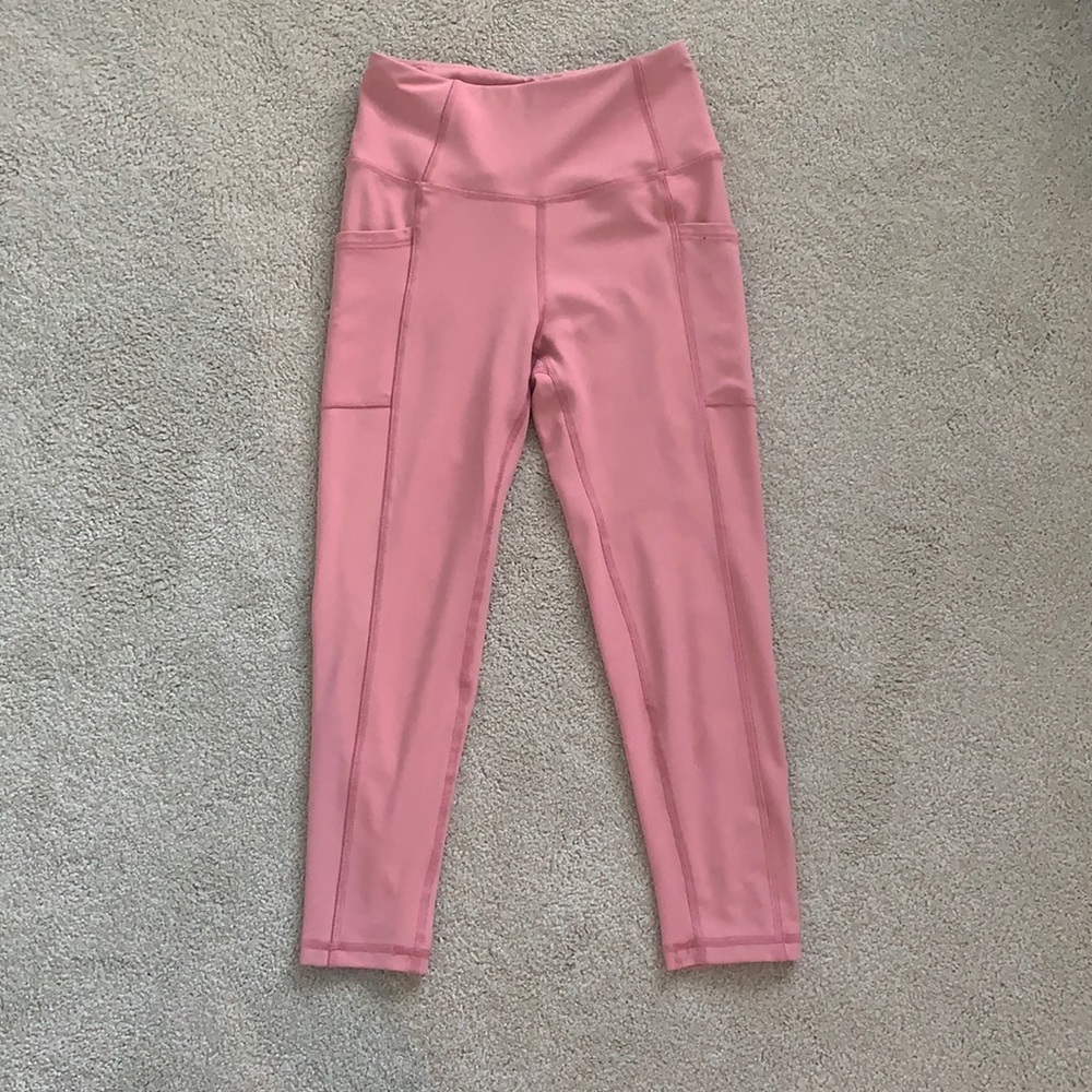 Pink Gottex Capri leggings, women’s size XS